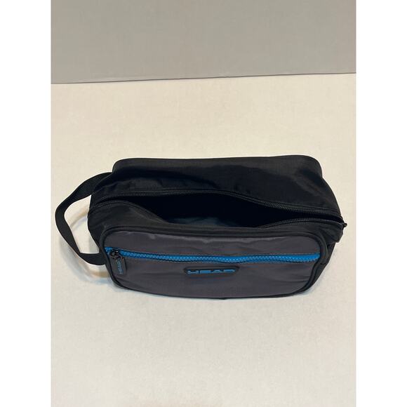 Head Travel Utility Bag Toiletry Organizer with Blue Zipper Pockets - Picture 5 of 5
